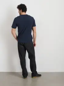 The Standard T-Shirt in Slub Cotton(Navy,XS)