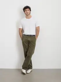 The Standard T-Shirt in Slub Cotton(White,XS)