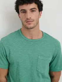 Standard Slub Pocket Tee(Light Jade,XS)
