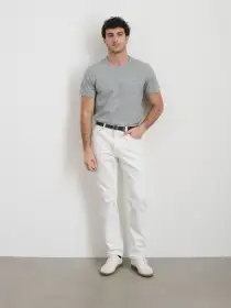 AM Original 5 Pocket Jean(Optic White,28)
