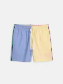 P'Jimmies Sleep Short in Colorblock