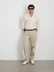 Field Pant in Herringbone(Stoneware,28)