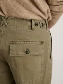 Field Pant in Herringbone(Vintage Olive,28)