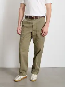 Field Pant in Herringbone(Vintage Olive,28)
