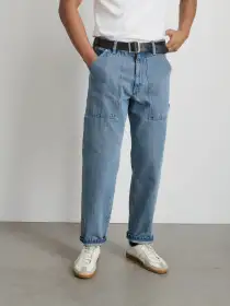 Painter Pant in Vintage Wash Denim(Vintage Wash,28)