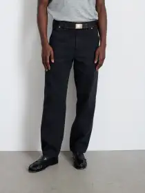 Painter Pant in Recycled Denim(Washed Black,28)