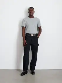 Painter Pant in Recycled Denim(Washed Black,28)