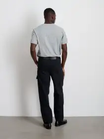 Painter Pant in Recycled Denim(Washed Black,28)