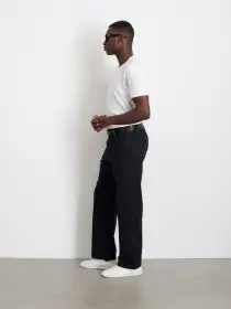 Straight Leg Pant In Vintage Wash Chino(Washed Black,28/30)