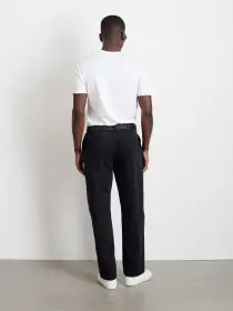 Straight Leg Pant In Vintage Wash Chino(Washed Black,28/30)