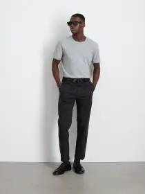 Slim Trouser In Chino(Black,28)