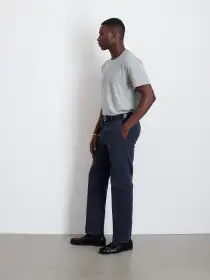 Slim Trouser In Chino(Dark Navy,28)