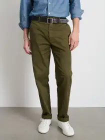 Slim Trouser In Chino(Military Olive,28)