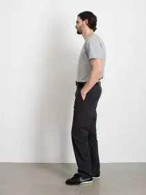 Slim Trouser In Chino (Long Inseam)(Black,28)
