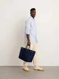 The Perfect Weekday Tote(Navy,O/S)