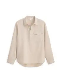 Carter Popover In Cotton Linen