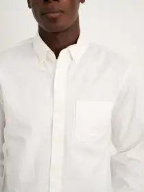Mill Shirt in Cotton Poplin(White,XS)
