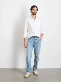 Mill Shirt in Oxford(White,XS)