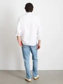 Mill Shirt in Oxford(White,XS)