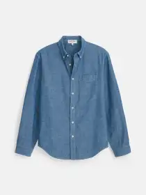 Mill Shirt in Washed Chambray