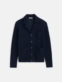 Mitchell Cardigan In Linen Cotton