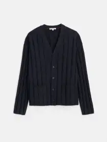 James Cardigan in Cotton Linen