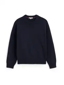 Gabriel Crewneck Sweater in Cotton Linen