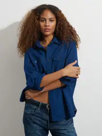 OMNIGOD x Alex Mill Utility Shirt(Chambray,SM)