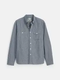 OMNIGOD x Alex Mill Utility Shirt In Houndstooth