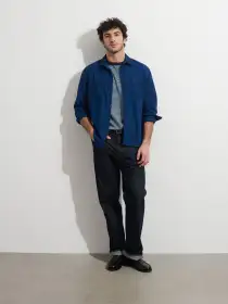 OMNIGOD x Alex Mill Utility Shirt(Chambray,SM)