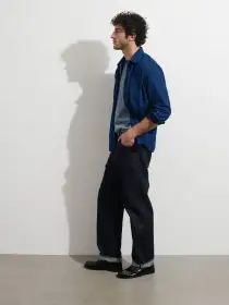 OMNIGOD x Alex Mill Utility Shirt(Chambray,SM)
