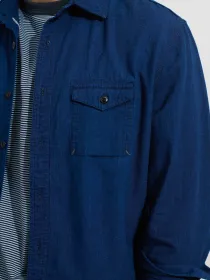 OMNIGOD x Alex Mill Utility Shirt(Chambray,SM)