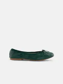 Porselli x Alex Mill Ballet Flat(Green,37)