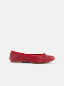 Porselli x Alex Mill Ballet Flat(Red,37)