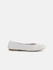 Porselli x Alex Mill Ballet Flat(White,37)