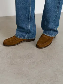 Sesa New York Loafer Brother in Suede(Toffee,41)