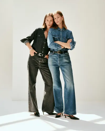 Alek Relaxed Wide Leg Jean(Seattle Black Wash,24)