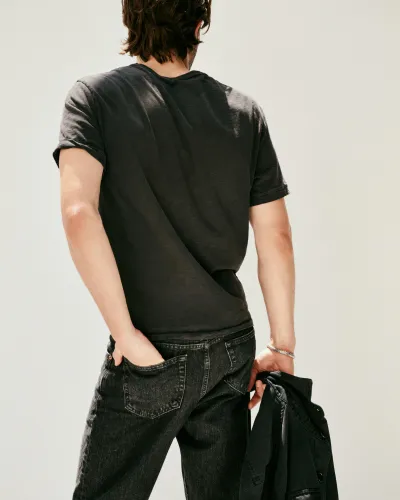 AM Original 5 Pocket Jean(Vintage Black Wash,28)