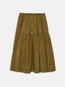 Becky Malinsky x Alex Mill Foshay Skirt in Taffeta