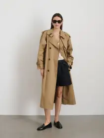 Spring In Tokyo Trench(Olive,XS)
