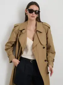 Spring In Tokyo Trench(Olive,XS)