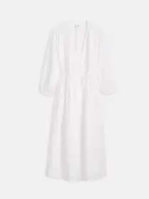 Lauren Wrap Dress In Linen
