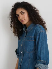 Marissa Shirtdress in Light Weight Denim(Daikanyama Wash,XS)