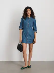 Marissa Shirtdress in Light Weight Denim(Daikanyama Wash,XS)
