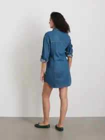 Marissa Shirtdress in Light Weight Denim(Daikanyama Wash,XS)