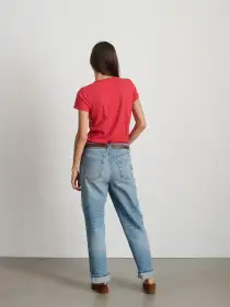 Prospect Tee in Cotton Jersey(Cardinal,XS)