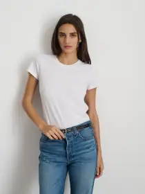 Prospect Tee in Cotton Jersey(White,XS)