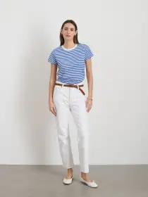 Prospect Tee in Stripe(Blue/White,XS)