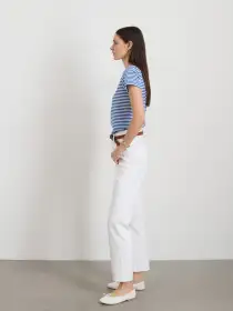 Prospect Tee in Stripe(Blue/White,XS)
