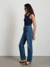 Everyday Rib Tank(Dark Navy,XS)